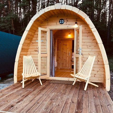 Luxury Camping Pod Zarasai Buitenkant foto