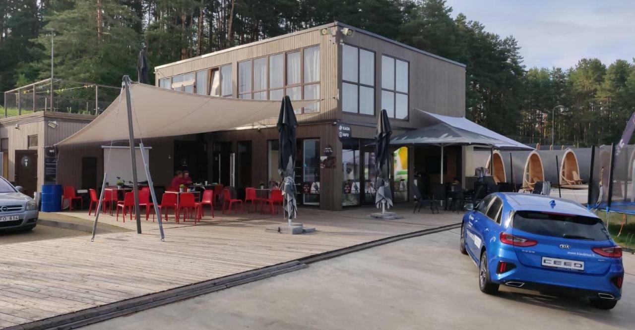 Luxury Camping Pod Zarasai Buitenkant foto