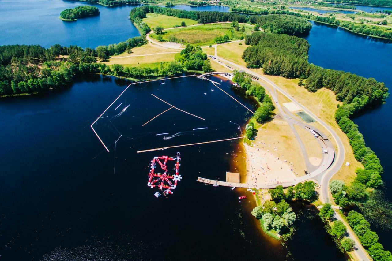 Luxury Camping Pod Zarasai Buitenkant foto